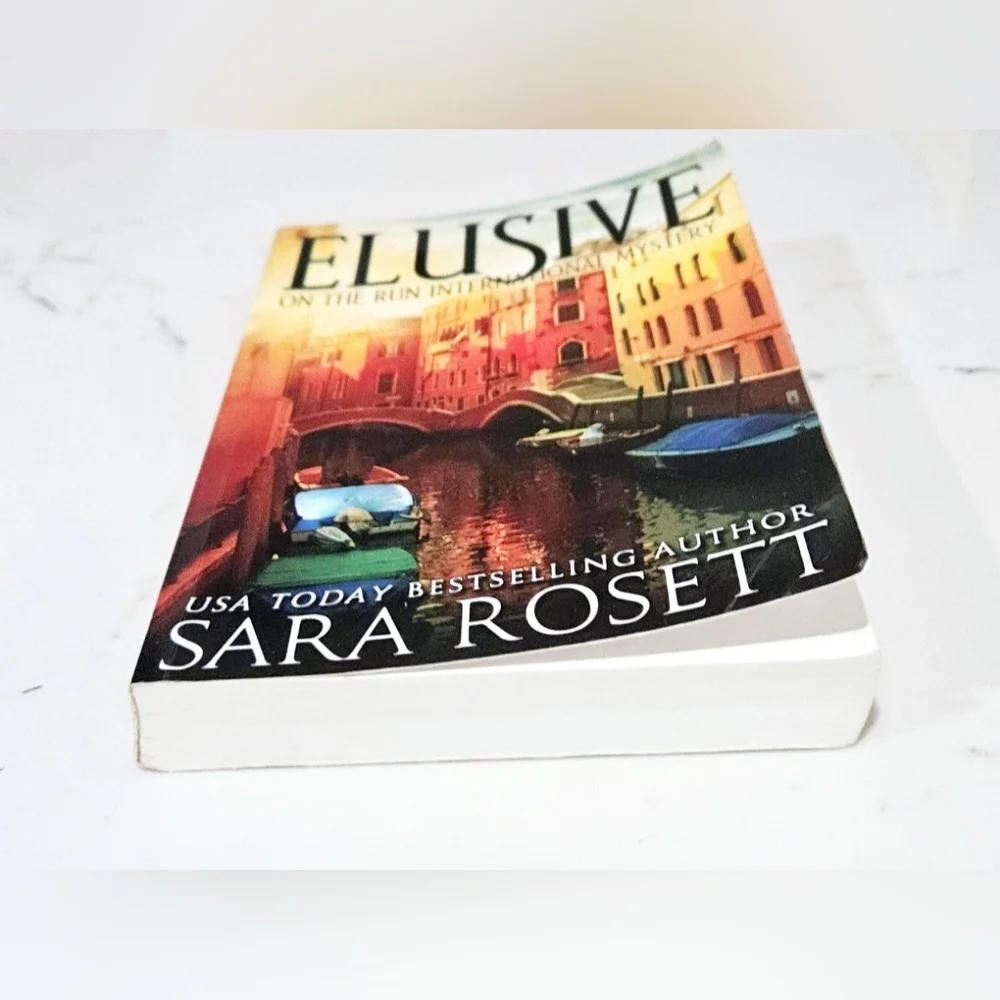 BOGO Sara Rosett Elusive On The Run International Mystery Novel Book Paperback